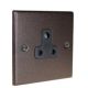 Accord Copper Bronze 1G 5A Unswitched Socket 