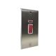 Accord Satin Stainless 45A D/P Vertical Cooker Switch with Neon