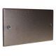 Accord Copper Bronze Twin Blank Plate 