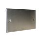 Accord Satin Stainless Double Blank Plate