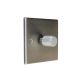 Accord Satin Stainless 1G Fan Control Dimmer Switch with matching Retro Knob