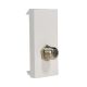 Satellite TV Outlet Module White