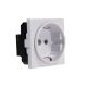 Schuko Socket White