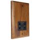 Classic Wood 115/230 Dual Voltage Shaver Socket in Medium Oak