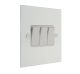 Penland 3 G 2Way 10A Rocker Switch in Gloss White with White Rockers with White trim