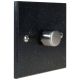 Quarry 1 Gang 2 Way  LED Dimmer in Black Pearl