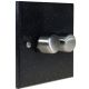 Quarry 2 Gang 2 Way LED Dimmer in Black Pearl