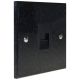 Quarry 1 Gang Telephone Master Socket in Black Pearl