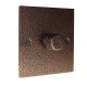 Elements 1G 2Way  LED Dimmer Switch in Copper Crackle Finish