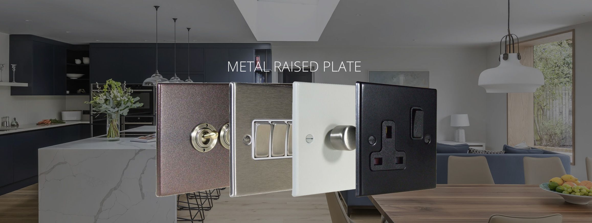 raised plate metal